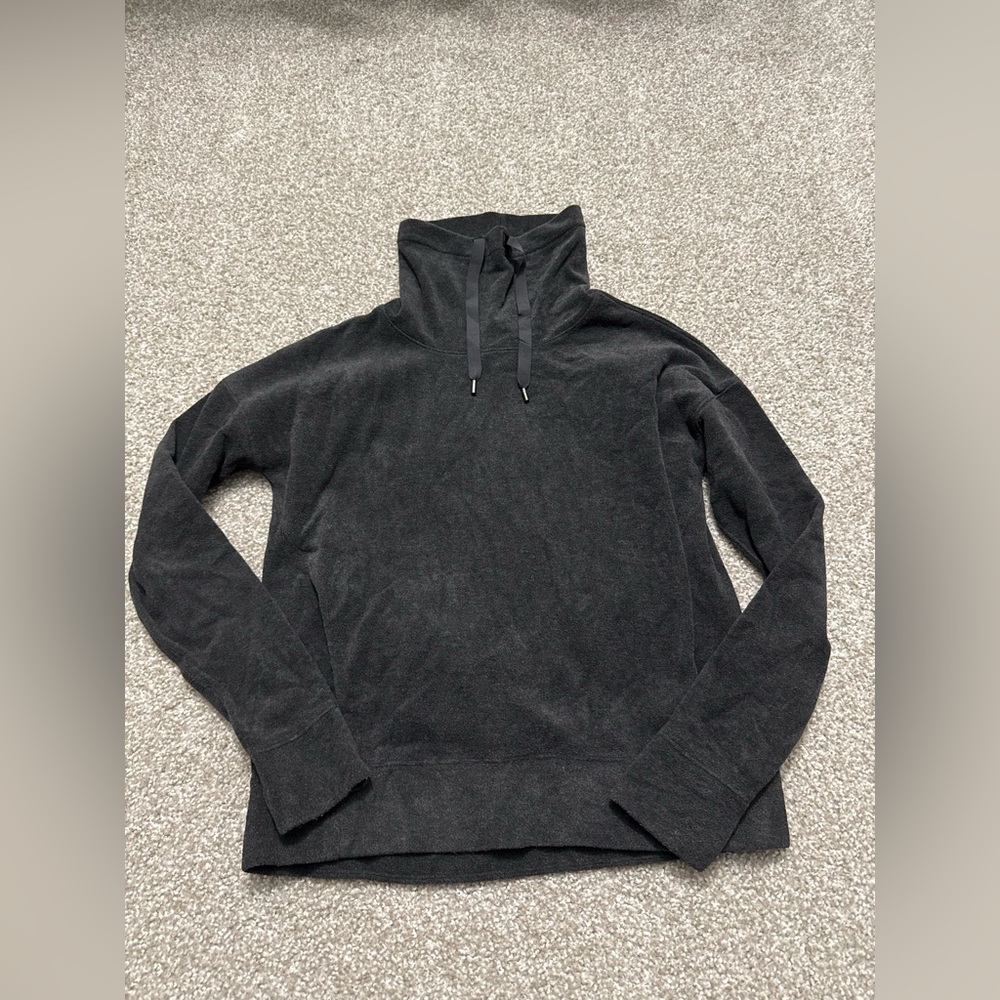 RARE Lululemon Go Forward Pullover
Heathered Core Black